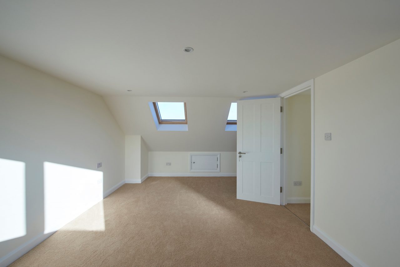 Large room in extension
